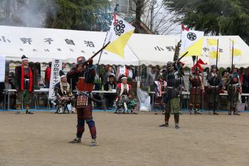 姉妹都市「福井県あわら市」も参加し、第13回多賀谷時代まつりを開催