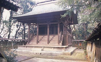 大宝八幡宮本殿・大宝城跡