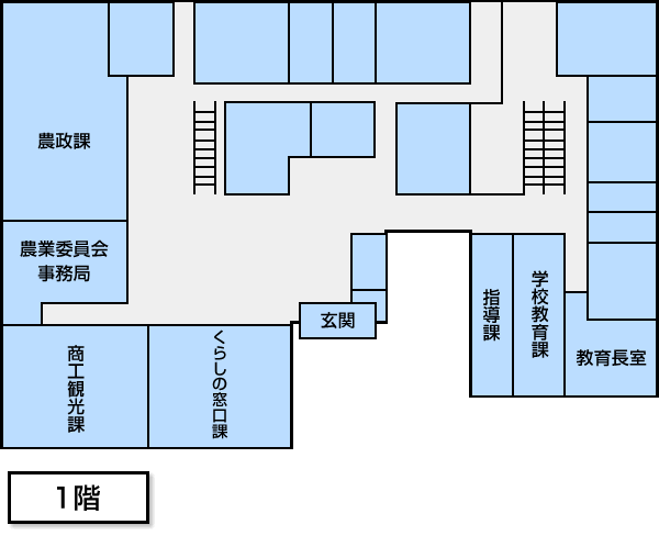 千代川庁舎　1階