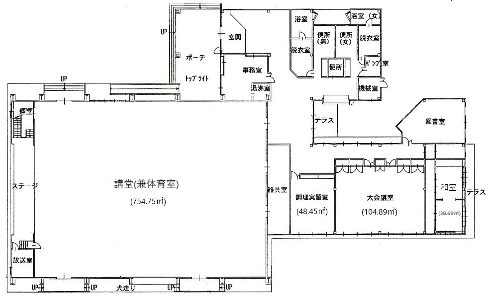 【図面】大宝公民館
