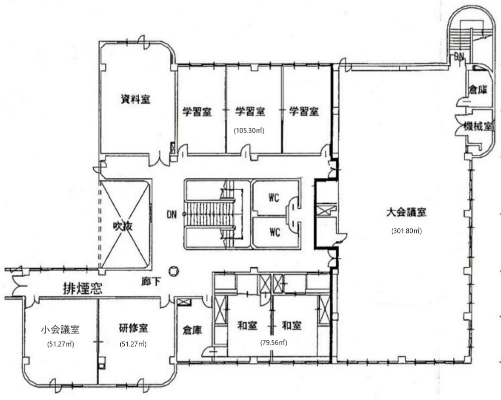 【図面】下妻公民館2階