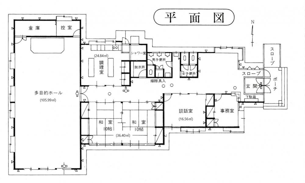 【図面】豊加美市民センター