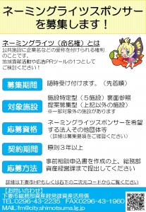 ネーミングライツ(1)